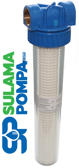 11/2'' FİLTRE KABI 480Y 100 MİCRON SU FİLTRESİ