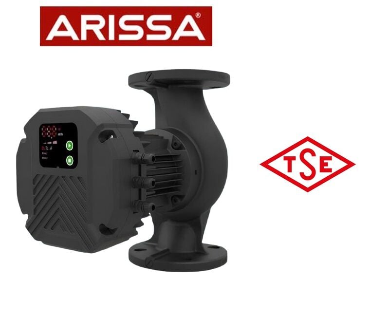 ARISSA HM1-50-180-280-F DN50  (280mm) FREKANS KONVERTÖRLÜ FLANŞLI SİRKÜLASYON POMPA