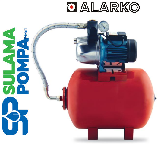 ALARKO MC 250-X5 2.5 HP 380V 50 LT TANKLI DOMESTİK PAKET HİDROFOR