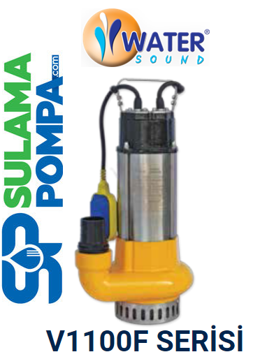 V1100F 1.5 HP 220V ATIK SU DALGIÇ POMPA
