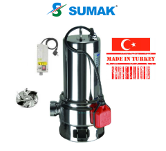 SDF 15/2 1.5 HP 220V KOMPLE PASLANMAZ FOSEPTİK DALGIÇ POMPA