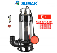 SDF 14/2 1.5 HP 220V PASLANMAZ GÖVDELİ FOSEPTİK DALGIÇ POMPA