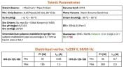 ARİSSA DHW-SS-HM-32-120-180 PASLANMAZ ÇELİK GÖVDELİ SICAK KULLANIM SUYU / RESİRKÜLASYON POMPASI
