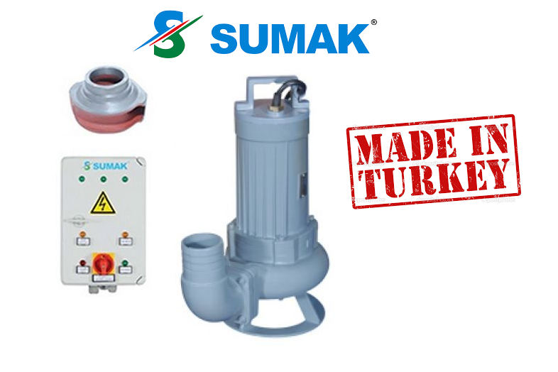 SUMAK SDTK 75/4 380W FOSEPTİK DALGIÇ POMPA