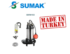 SUMAK SBRM 15/2 BIÇAKLI FOSEPTİK DALGIÇ POMPA