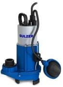 Sulzer, MF 124 WKS, 0,42kw, (0,60hp) 220v, Açık Fanlı, Pis Su, Dalgıç Pompa