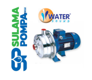 WATER SOUND WB 2-70/185 2.5 HP 380V ÇİFT KADEMELİ 304 KOMPLE PASLANMAZ ÇELİK SANTRİFÜJ POMPA