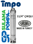 İMPO SK 404/44 5,5 HP 11/4'' ÇIKIŞLI DALGIÇ POMPA KADEMESİ (TEKNOPOLİMER BAŞLIKLI)
