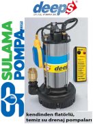 STAR SPD 150 M 1.5 HP 220V TEMİZ SU DALGIÇ POMPA