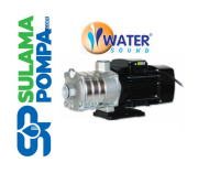 WATER SOUND CMH8-40 (304) 3 HP 220V YATIK MİLLİ ÇOK KADEMELİ KOMPLE PASLANMAZ ÇELİK SANTRİFÜJ POMPA