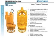 Sakuragawa HS-620C 11KW Ağır Hizmet Tipi Karıştırıcılı Çamur Dalgıç Pompa