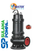 WATER 200WQ250-22-30 - 40 HP 380V DÖKÜM GÖVDELİ YÜKSEK DEBİLİ ATIK SU DALGIÇ POMPA (1450d/d)