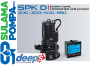 STAR SPK D 550 T- 5.5 HP 380W PARÇALAYICI BIÇAKLI FOSEPTİK DALGIÇ POMPA