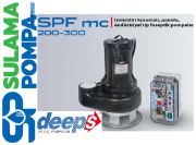 STAR SPF mc  200 T 2.HP 380W AÇIK FANLI PANOLU FOSEPTİK DALGIÇ POMPA+PANOLU