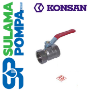 KONSAN 2 1/2 '' DAR GEÇİŞLİ KÜRESEL VANA