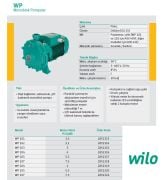 Wilo WP 107  7.5kW 380V  Çift Kademeli Döküm Gövdeli Monoblok Pompa