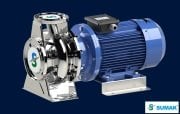 Sumak  SMINOX 160/32   2Hp 380V   Komple Paslanmaz Çelik Rijit Kaplinli Flanşlı Santrifüj Pompa (AISI 316)