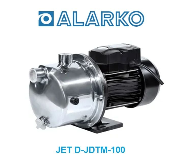 ALARKO JET D-JDTM-100  1.HP 220V PASLANMAZ ÇELİK GÖVDELİ JET POMPA