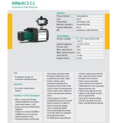 Wilo HiMulti 3 C1 25P  0.5kW 220V  Fluid Kontrollü Hidrofor - Hidromatlı Hidrofor
