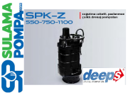 STAR SPK-Z 750 T 10.HP 380W AÇIK FANLI PANOLU FOSEPTİK DALGIÇ POMPA ( SOĞUTMA CEKETLİ)