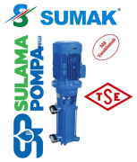 SUMAK SHT24/7 10 HP  DÜŞEY MİLLİ KADEMELİ POMPA