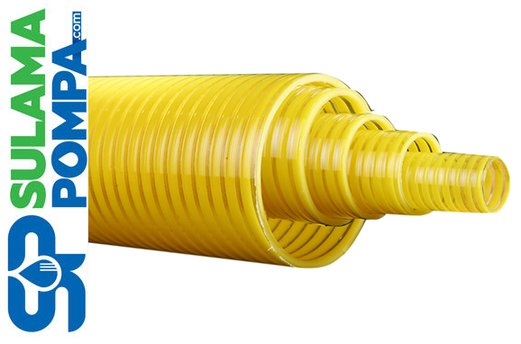 1'' 50 MT SARI EMİCİ VERİCİ SPİRAL HORTUM