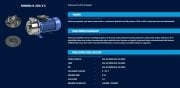 SUMAK SMINOX/K-220/2-S    2.2HP  220V  PASLANMAZ SICAK SU SANTRİFÜJ POMPA