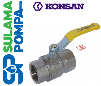 KONSAN 2'' KÜRESEL DOĞALGAZ VANA