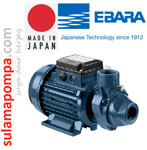 EBARA PRA 0,80 T 0.8 HP 380W YILDIZ FANLI PREFERİKAL POMPA