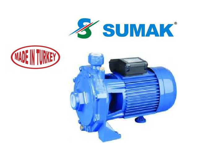 SUMAK SMKT 220 2.2 HP 380W ÇİFT KADEMELİ SANTRİFÜJ POMPA