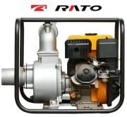 RATO, RT 80 NB 27-5.6 Q , 9 HP, 4 ZAMANLI, KİRLİ SU VE ÇAMUR POMPASI [ 3'']