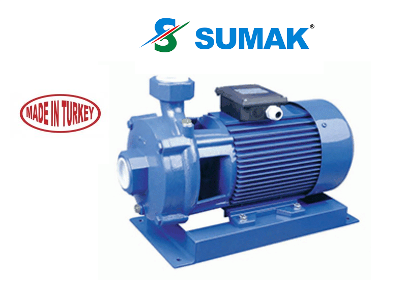 SUMAK SMKT 750/2 5,5 HP 380W  ÇİFT KADEMELİ SANTRİFÜJ POMPA