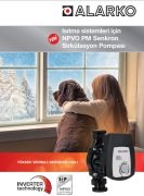 Alarko   NPVO 25-60 ERP   Dişli Tip  Frekans Kontrollü Sirkülasyon Pompası (Değişken Devirli)