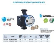MASTER EVOMAG 32/180.08 - 180 MM FREKANS KONVERTÖRLÜ DİŞLİ BAĞLANTILI SİRKÜLASYON POMPA