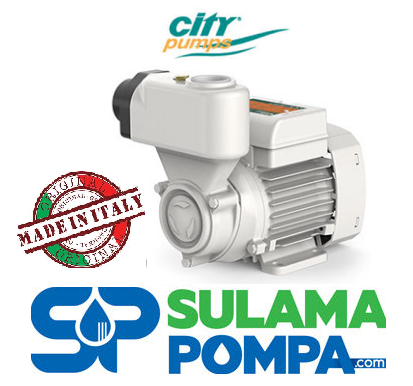 CİTY IPS 0.5.HP 220V KENDİNDEN EMİŞLİ PREFERİKAL SÜRTME FANLI POMPA