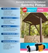 Alarko Diamond  PSRM255   1.5Hp 220V  Yatay Milli Çok Kademeli Santrifüj Pompa