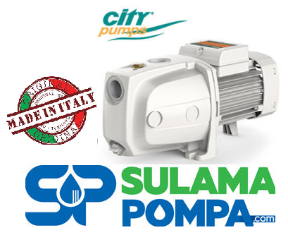 CİTY JS 15MX 1.5 HP 220V DÖKÜM GÖVDELİ JET POMPA