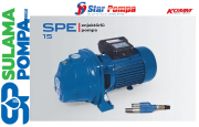 STAR SPE 15 M 1.5 HP 220V 30 MT EMİŞLİ ENJEKTÖRLÜ JET POMPA