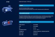 SUMAK  SYT 80/10    45kW 380V   YATAY MİLLİ KADEMELİ  POMPA (1450 d/d)