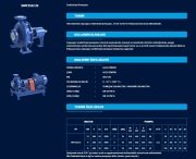 Sumak SMT250/32     11 kW  380V   Tek Kademeli Salyangoz Gövdeli Pompa (2900 d/d)