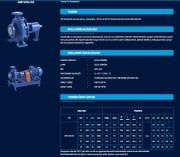 Sumak SMT250/40     11 kW  380V   Tek Kademeli Salyangoz Gövdeli Pompa (2900 d/d)