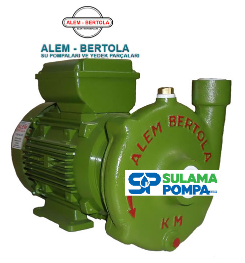 ALEM BERTOLA KM 0.75 HP 220V TEK KADEMELİ SANTRİFÜJ POMPA