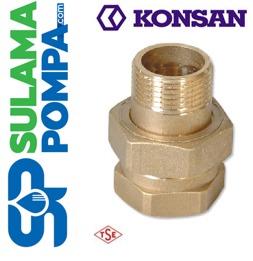 KONSAN 1/2'' DÜZ RAKOR