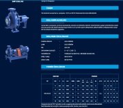 Sumak SMT250/40     15 kW  380V   Tek Kademeli Salyangoz Gövdeli Pompa (2900 d/d)