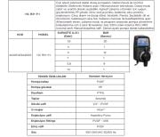 AQUA HC 151+ P-I  DEBİ KONTROLLÜ DOZAJ POMPASI