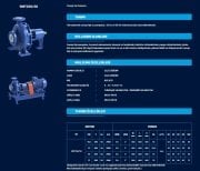 Sumak SMT250/50      30 kW  380V   Tek Kademeli Salyangoz Gövdeli Pompa (2900 d/d)