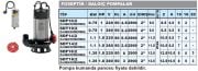 SUMAK, SDT 10/2, 380V, 1HP PASLANMAZ, FOSEPTİK DALGIÇ POMPA