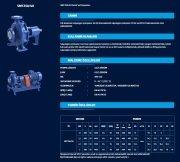 Sumak SMT250/40      1.1 kW  380V   Tek Kademeli Salyangoz Gövdeli Pompa (1450 d/d)