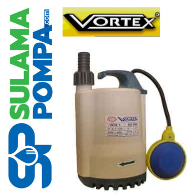 VORTEX VORX-2 0.5 HP AÇIK FANLI  PLASTİK GÖVDELİ DALGIÇ POMPA