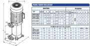 SUMAK, SHT12-450/8, 4.5HP, 380V, DÜŞEY MİLLİ KADEMELİ POMPA